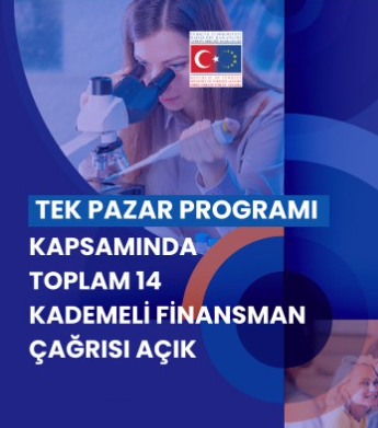 Tek Pazar Programı kapsamında 14 kademeli finansman çağrısı açık!